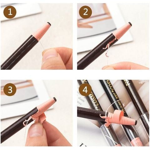 Chì Xé Coloured Soft Cosmetics Art Eyebrow Pencil