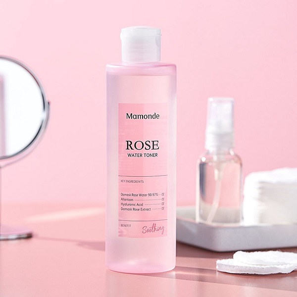 Nước hoa hồng Mamonde Rose Water Toner 150ml - 250ml giá rẻ