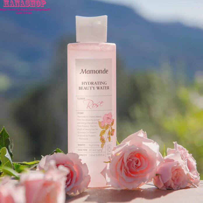 Nước hoa hồng Mamonde Rose Water Toner ( màu hồng) - Mỹ phẩm hàn quốc chính  hãng tại Vinh | HANASHOPS